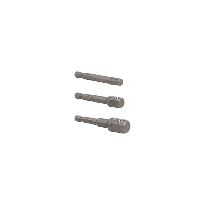 Kreator bit-dugókulcs átalakító 1/4", 3/8", 1/2" KRT502102