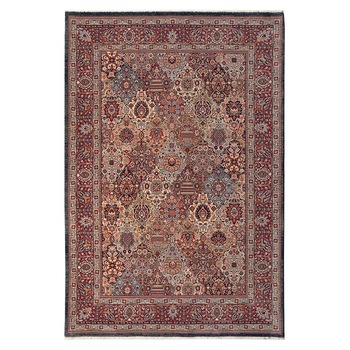 Covor lana 100% Antique 7576-1-53511, 120 x 145 cm, grena, clasic Covor lana 100% Antique 7576-1-53511, 120 x 145 cm, grena, clasic