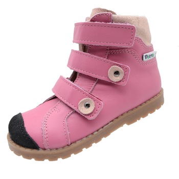 Ghete profilactice din piele pentru fete Mrugala 5200-55-29, Roz 67097 Ghete profilactice din piele pentru fete Mrugala 5200-55-29, Roz 67097