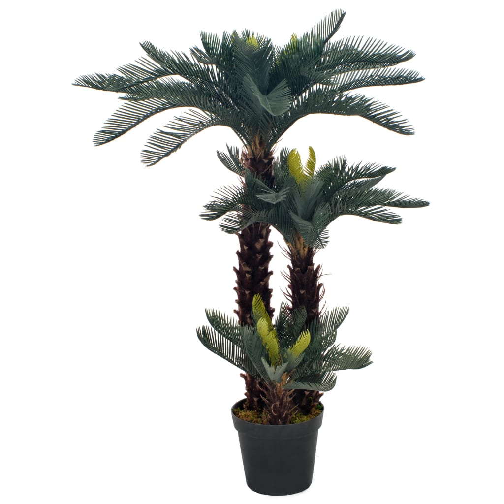 Planta artificiala -vidaXL, Plastic, 125 cm, Verde