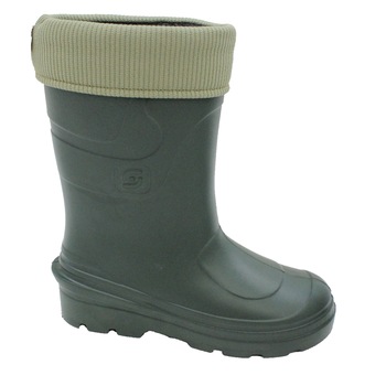 Cizme termoizolante din spuma cu ciorap, Montana, verzi Cizme termoizolante din spuma cu ciorap, Montana, verzi