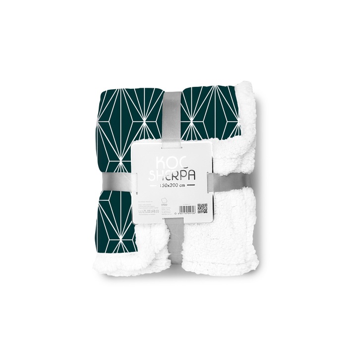 Patura FARO, Sherpa 043, Polar/Poliester, Multicolor, 150x200 cm