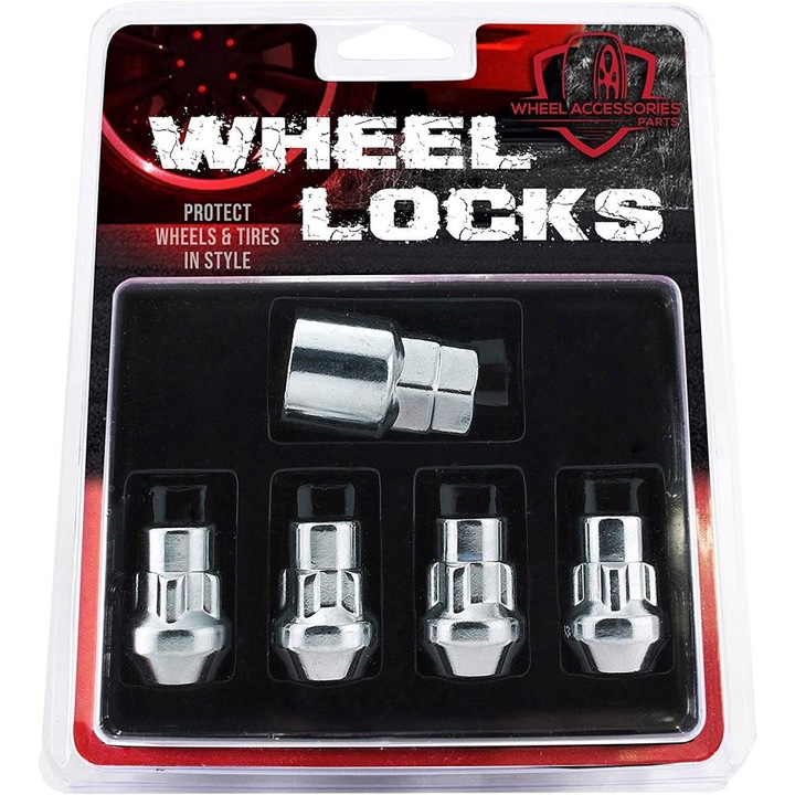 Piulite pentru prezoane antifurt 12x1.5 x23C -conic Wheel Locks, 7916 Automax