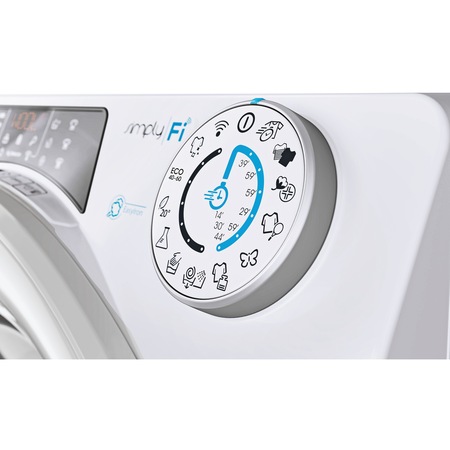 Пералня Candy Rapido RO 14104DWME/1-S, 10 кг, 1400 об/мин, Клас A, Wi-Fi, Bluetooth, Инверторен мотор, Mix Power Systems, Steam, Бял