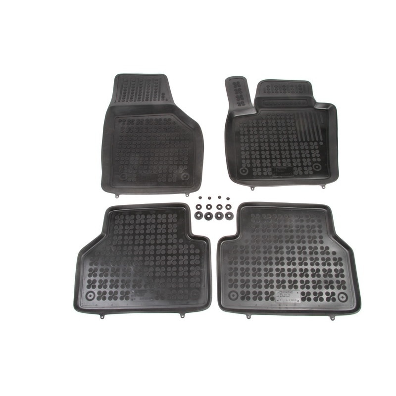 Set covorase personalizate tip tavita, Audi Q3, an 2011-2018, negru, 4buc/set