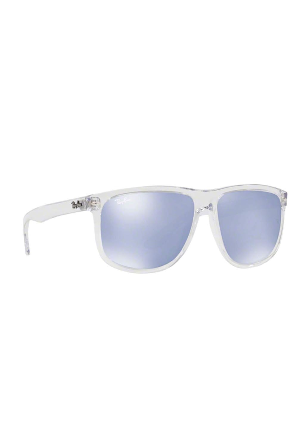 Ochelari de soare barbati, Rayban 4147 63251u, Plastic, 60-15-145, Argintiu