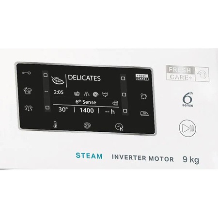 Masina de spalat rufe frontala WHIRLPOOL FFD 9458 BV EE, 6th Sense, 9 kg, 1400rpm, Clasa B, Alb