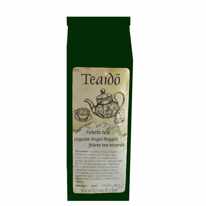 Legjobb Angol Reggeli fekete tea keverék -50 g