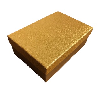 Cutie cadou Gentelo, 50 motive pentru care Te Iubesc, glitter gold Cutie cadou Gentelo, 50 motive pentru care Te Iubesc, glitter gold