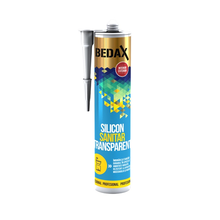 Silicon Sanitar Bedax Transparent 280 ml