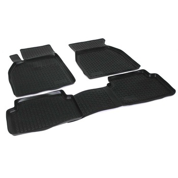Set covoare auto tip tavita pentru BMW, seria 5, E60, an 2004 -2010, negru, 5 buc/set Set covoare auto tip tavita pentru BMW, seria 5, E60, an 2004 -2010, negru, 5 buc/set