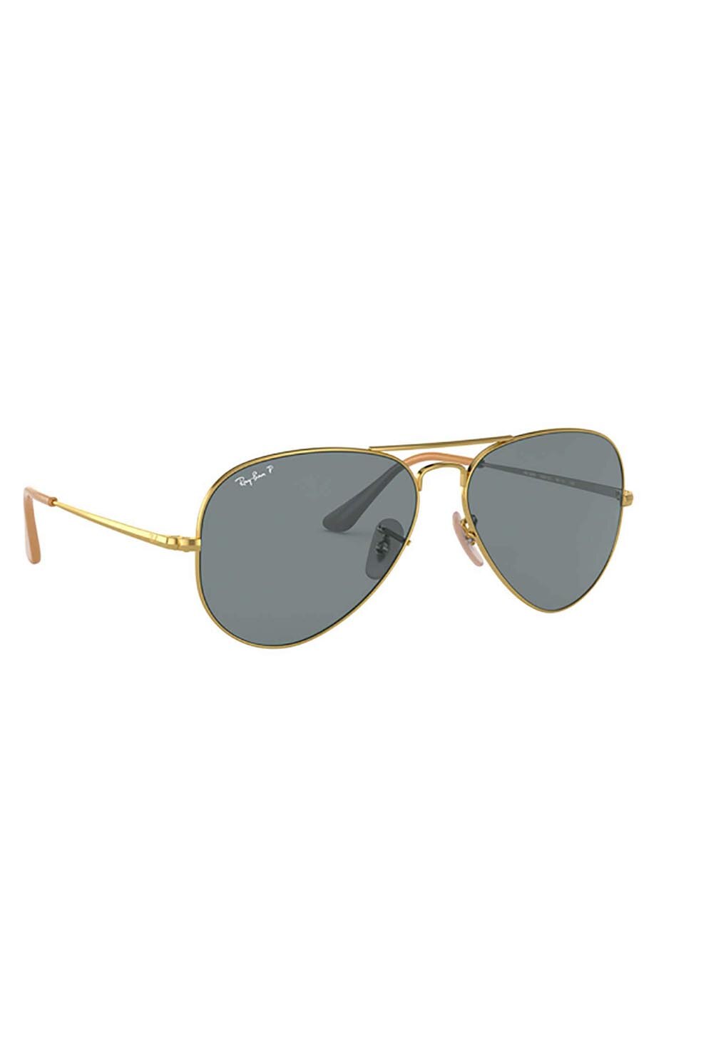 RAYBAN Ochelari de soare 3689-aviator-metal-ii 9064s2, Metal, Auriu