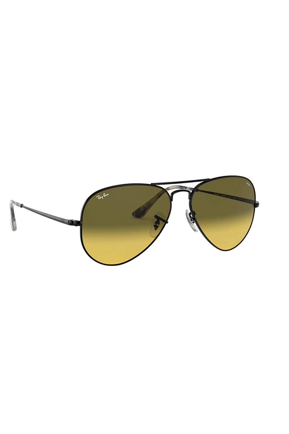 RAYBAN Ochelari de soare 3689-aviator-metal-ii 9152ab, Metal, Negru