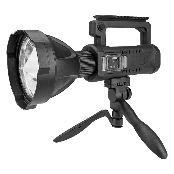 LED фенер със статив Reflection Vision, обхват на действие 500 м, 4 режима на светене, функция Външна батерия