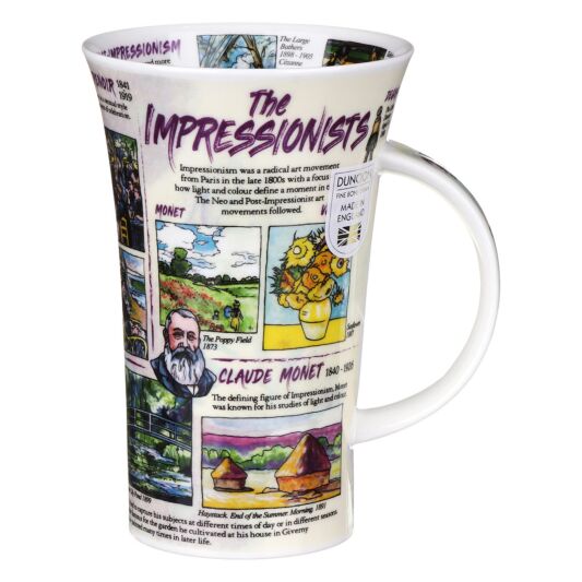 Cana - Dunoon Glencoe Impressionists, Portelan, 500 ml, Alb