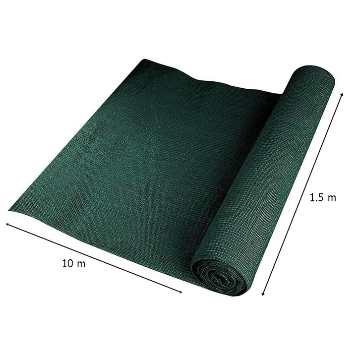 Plasa de umbrire HobbyNet, 90gr/m, grad de umbrire 80%, 1,5x10m