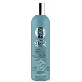 Sampon bio nutritie si hidratare par uscat cu hidrolat de trandafir daurian, Natura Siberica, 400 ml Sampon bio nutritie si hidratare par uscat cu hidrolat de trandafir daurian, Natura Siberica, 400 ml