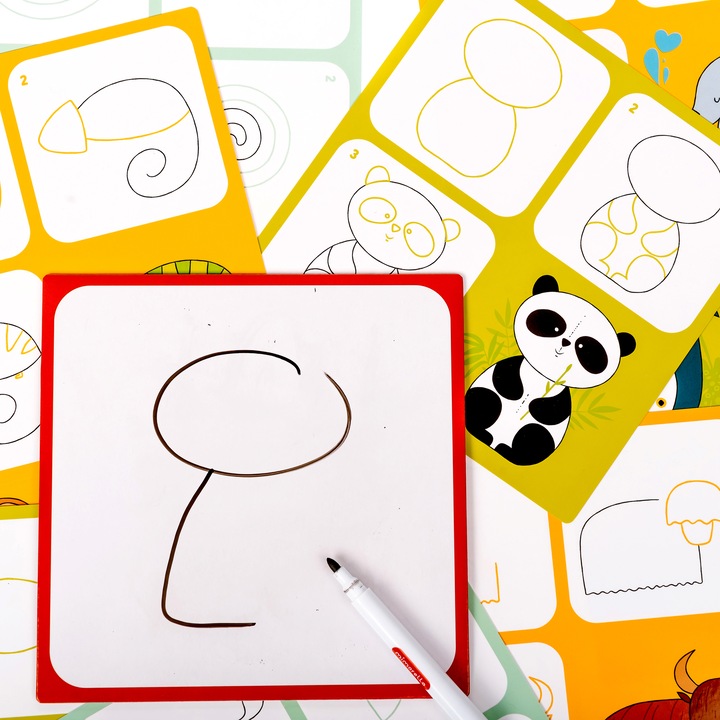 Animale - Desenam pas cu pas