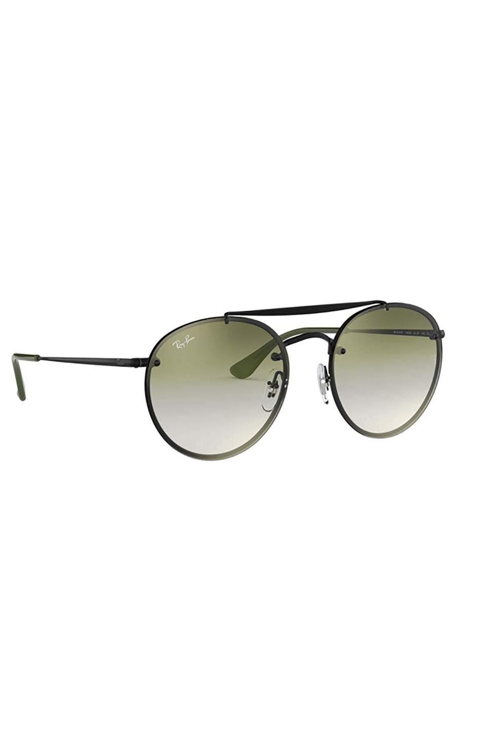 RAYBAN Ochelari de soare 3614n 148/0r, Metal, Negru/Verde