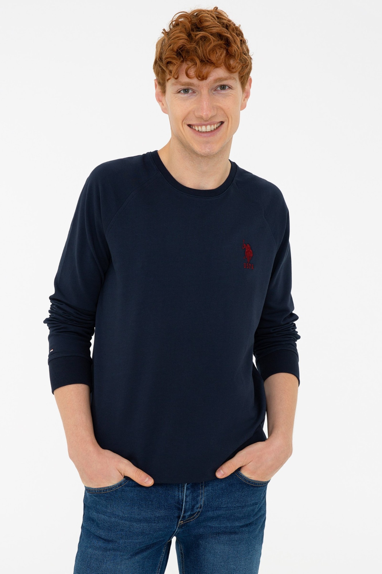 Bluza,U.S Polo Assn.,1274816, Bleumarin