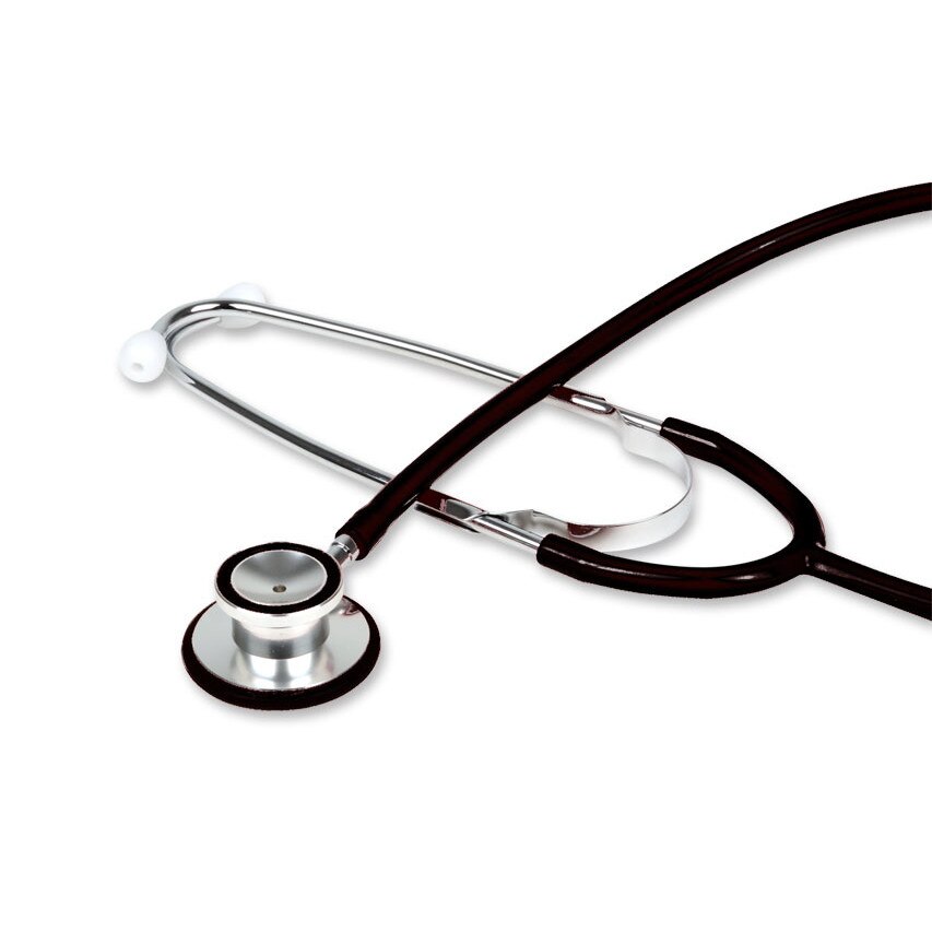 Stetoscop negru Trad, cu cap dublu