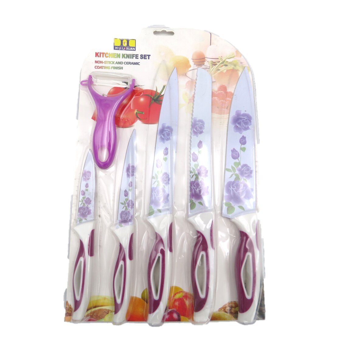 Set cutite bucatarie 6 piese, diferite marimi