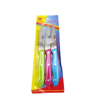 Set cutite bucatarie 3 piese, multicolor Set cutite bucatarie 3 piese, multicolor
