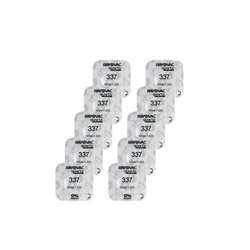 Set 10 baterii V337 RAYOVAC oxid de argint, SR416SW Set 10 baterii V337 RAYOVAC oxid de argint, SR416SW