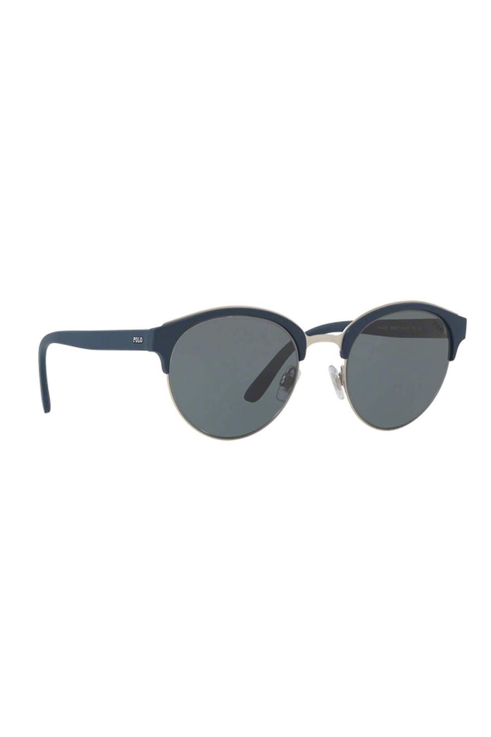 Ochelari de soare dama, Polo Ralph Lauren, Metal, 51-21-145, Negru
