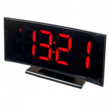 Ceas digital curbat led mirror clock cu afisaj , DS-3618L-R Ceas digital curbat led mirror clock cu afisaj , DS-3618L-R