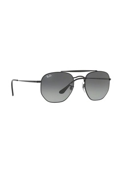 Ochelari de soare barbati, Rayban 3648-the-marshal, Metal, 51-21-145, Negru Ochelari de soare barbati, Rayban 3648-the-marshal, Metal, 51-21-145, Negru