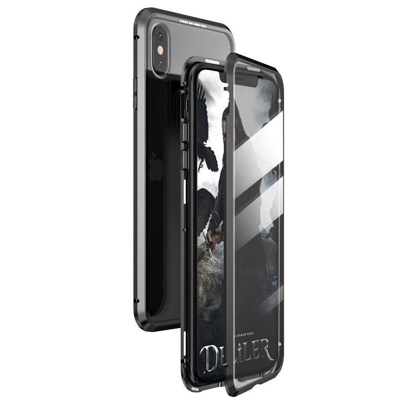 Husa magnetica Wozinsky, Fata-spate, Sticla, Pentru Xiaomi Redmi Note 10 / Mi Note 10 Pro / Mi CC9 Pro, Transparent