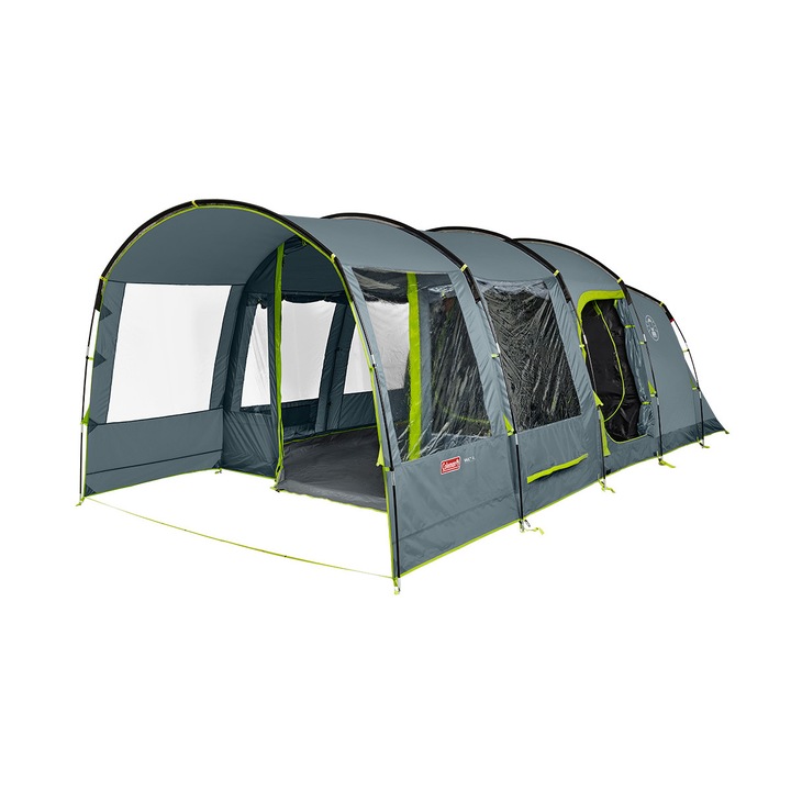 Cort camping Vail 4, Coleman, Poliester, 210x625x300 cm, Verde