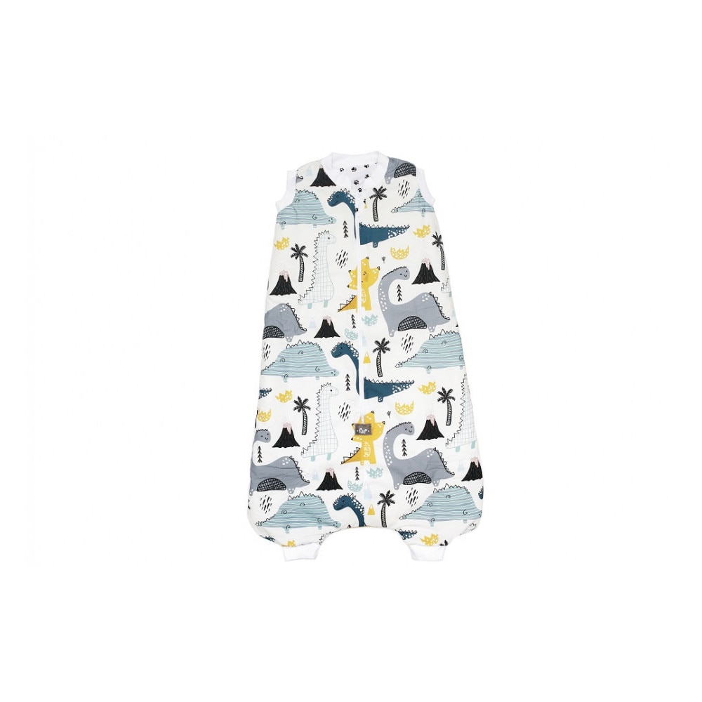 Sac de dormit pentru copii Pulp Dinosaurs, Bumbac, Multicolor