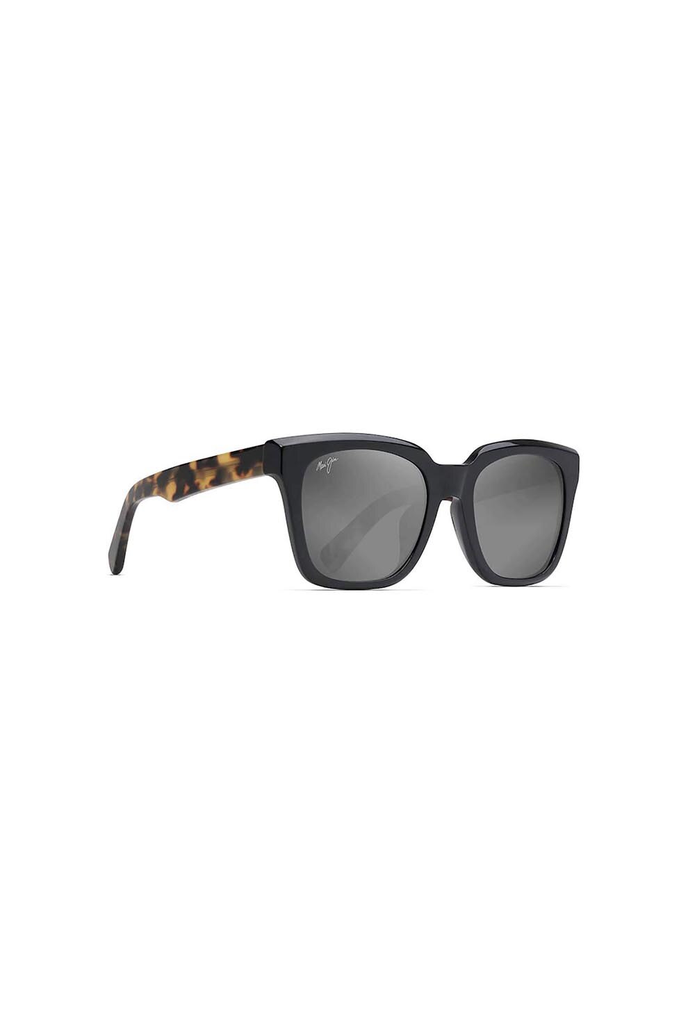 MAUI JIM Ochelari de soare heliconia gs739-02b, Plastic, Negru/Maro