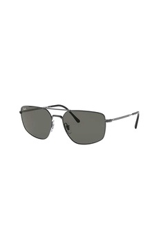 Ochelari de soare barbati, Rayban 3666 004/b1, Metal, 56-17-140, Negru Ochelari de soare barbati, Rayban 3666 004/b1, Metal, 56-17-140, Negru