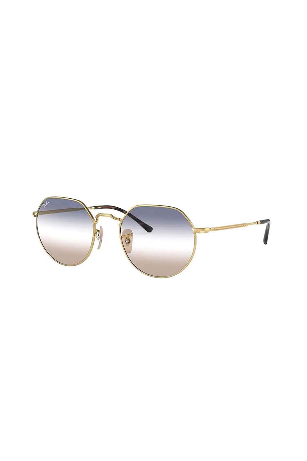 Ochelari de soare barbati, Rayban 3565-jack 001/gd, Metal, 53-20-145, Auriu