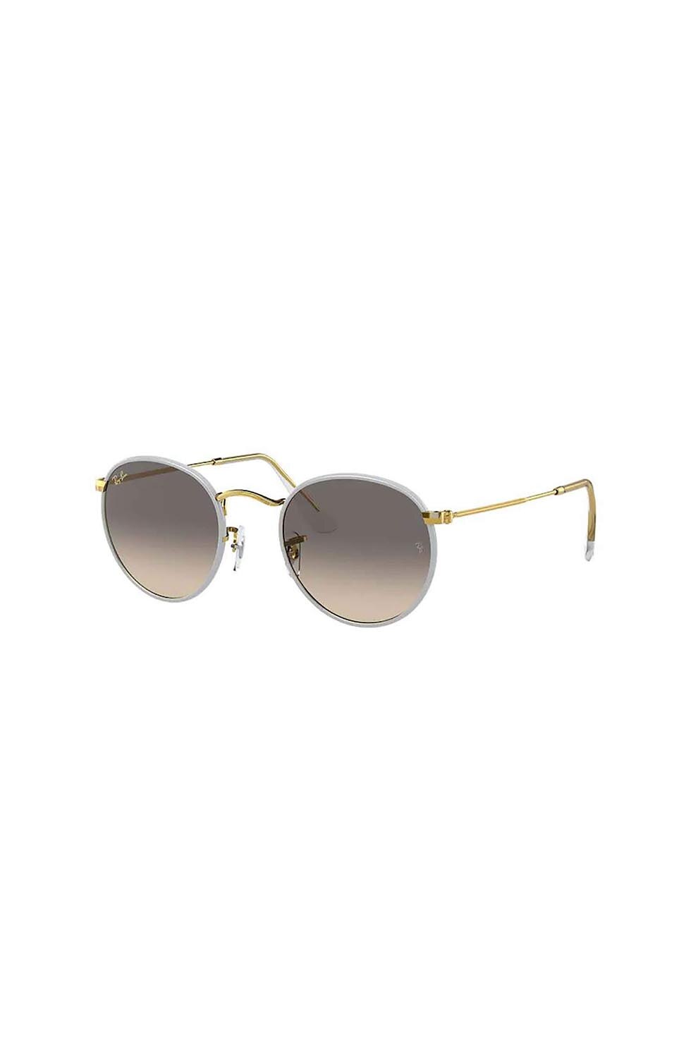 Ochelari de soare barbati, Rayban 3447jm-round 919632, Metal, 50-21-145, Auriu
