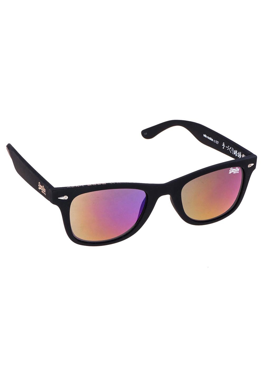 SUPERDRY Ochelari de soare rookie 127, Plastic, Negru