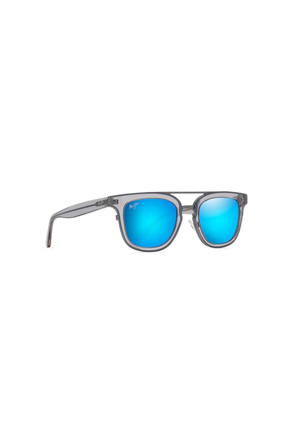 Ochelari de soare cu lentile polarizate Maui Jim, Relaxation Mode B844 27G, Plastic, Gri/Albastru