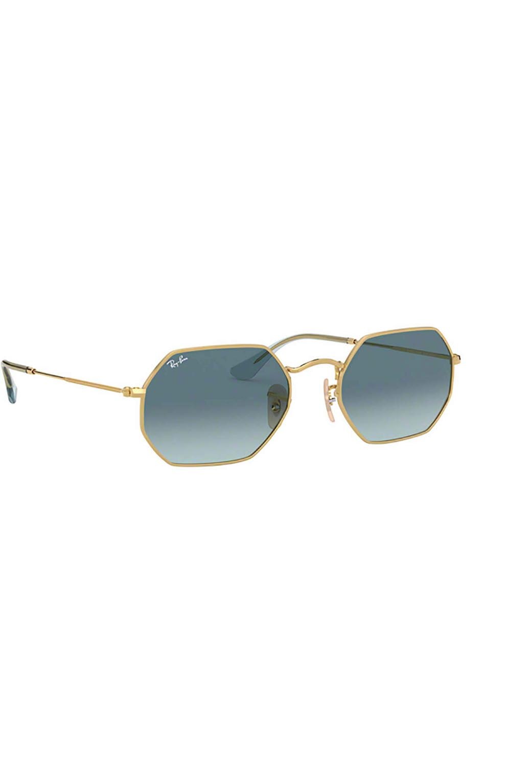 RAYBAN Ochelari de soare 3556n-octogonal 91233m, Metal, Auriu