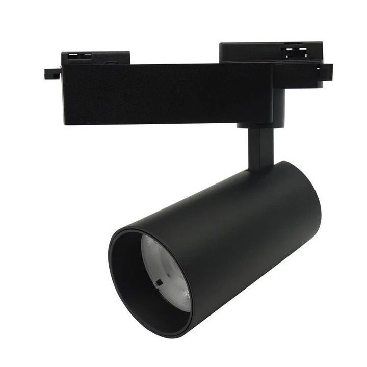 Spot LED pe sina 40 w lumina calda, Tescomak, 903H-3500K-40W, culoare negru