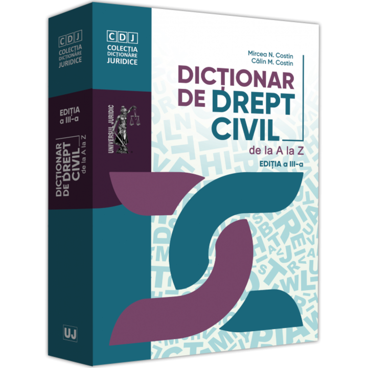 Dictionar de drept civil de la A la Z, editia a III a, Mircea N. Costin, Calin M. Costin