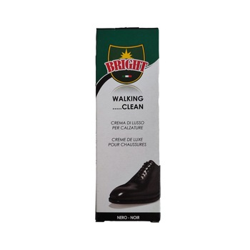 Crema pentru lustruit pantofi Bright, negru, 50 ml Crema pentru lustruit pantofi Bright, negru, 50 ml