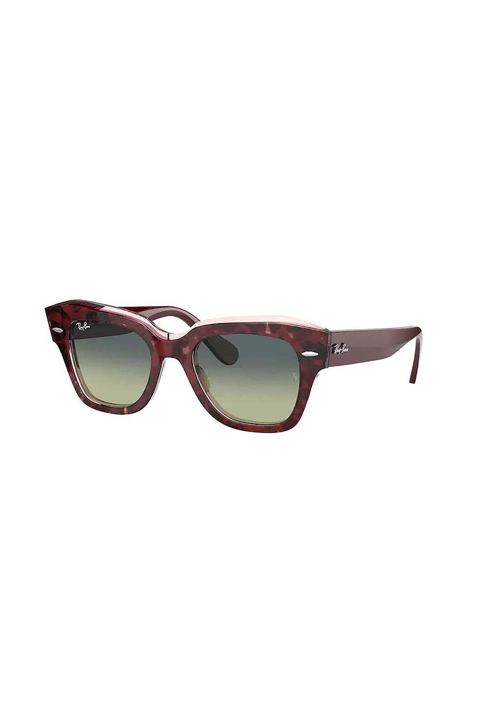 Ochelari de soare barbati, Rayban 2186-state-street 1323bh, Plastic, 52-20-145, Maro