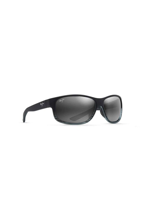 Ochelari de soare cu lentile polarizate Maui Jim, Kaiwi Channel 840 11D, Plastic, Gri/Negru