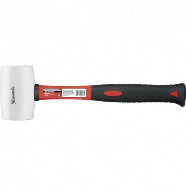 Gumi Kalapács, 450g, fehér szín, üvegszálas nyél MTX