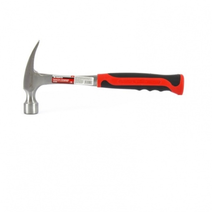 Kalapács, ács, 570g, öntött vas, dupla betétes nyél MTX