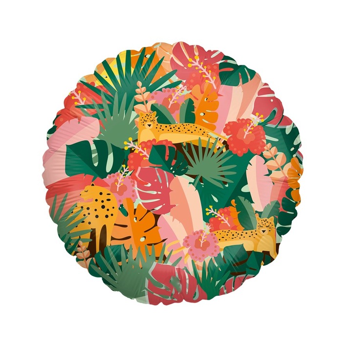 Balon folie tropical jungla 46 cm