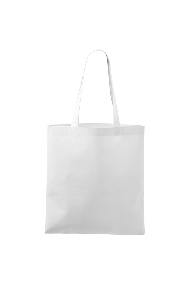 Sacosa de cumparaturi unisex - P91, alb, uni